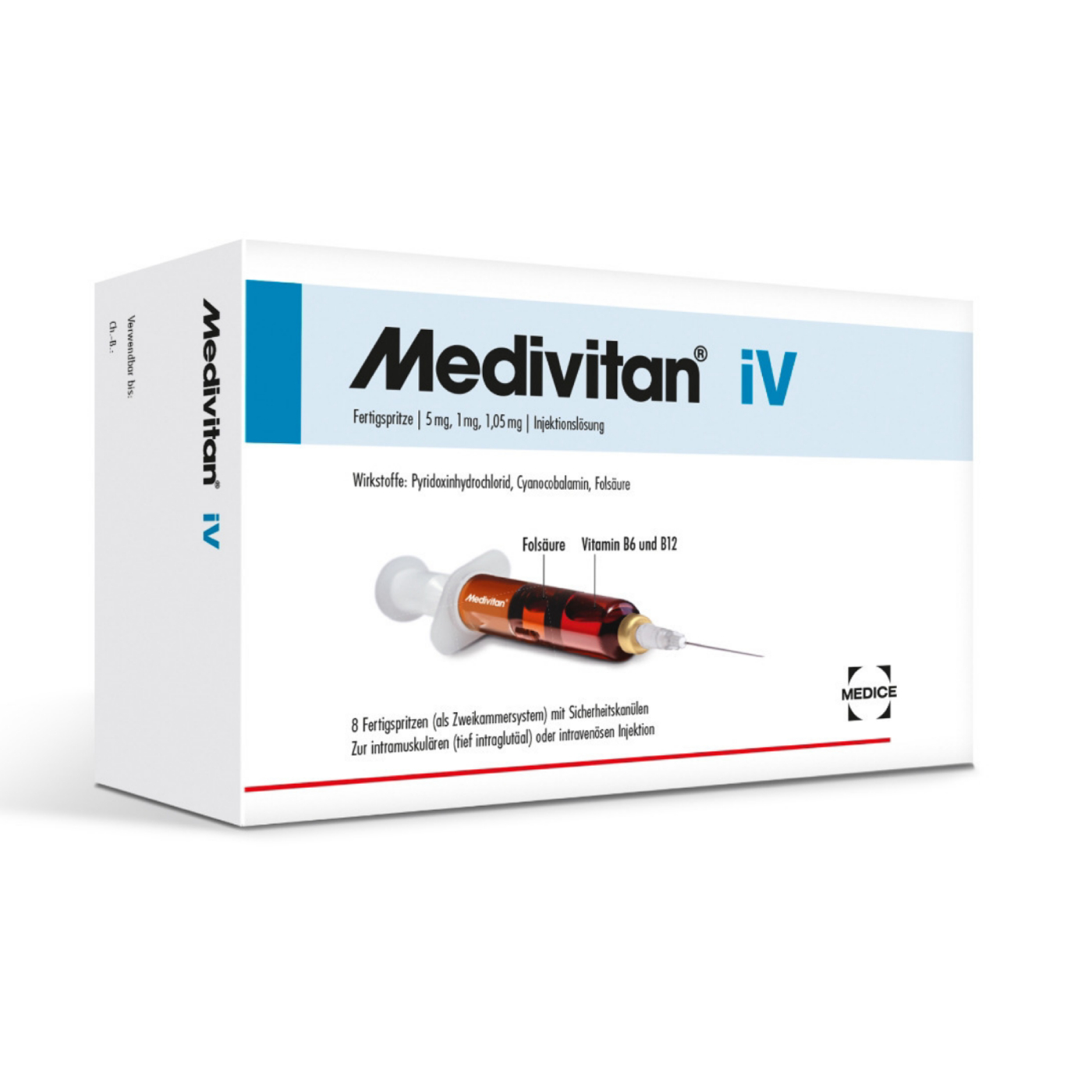 Medivitan® iV Fertigspritzen 8 Stk
